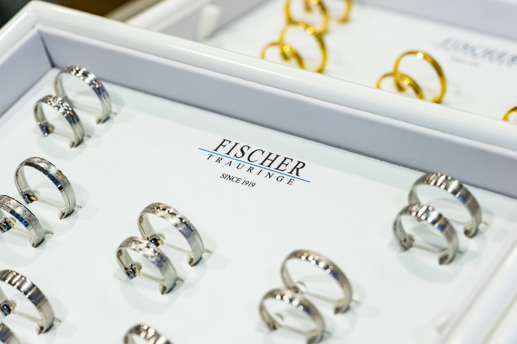 Trauringe von Fischer bei Juwelier Kielmayer